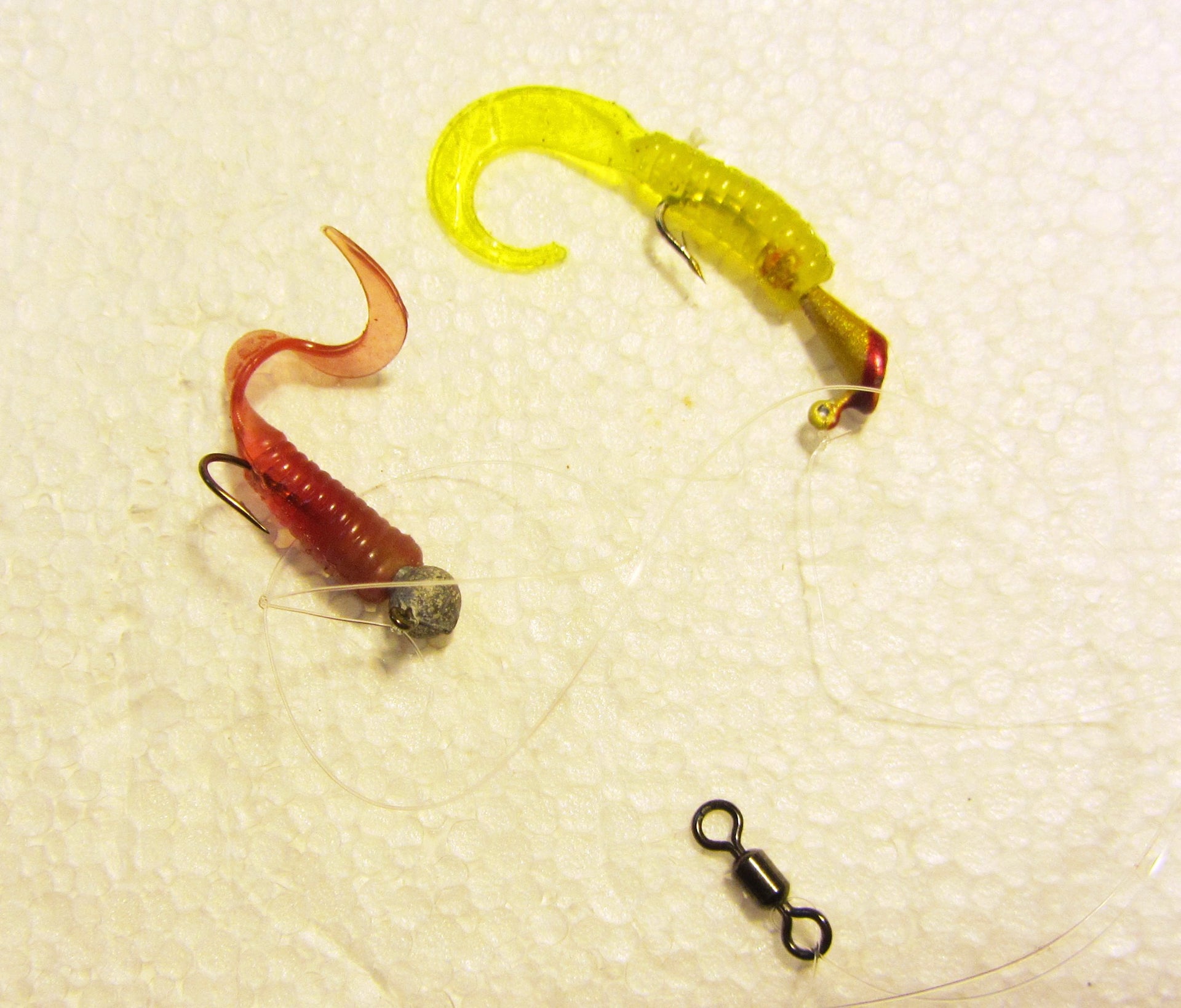 Some new small plastics for panfish
